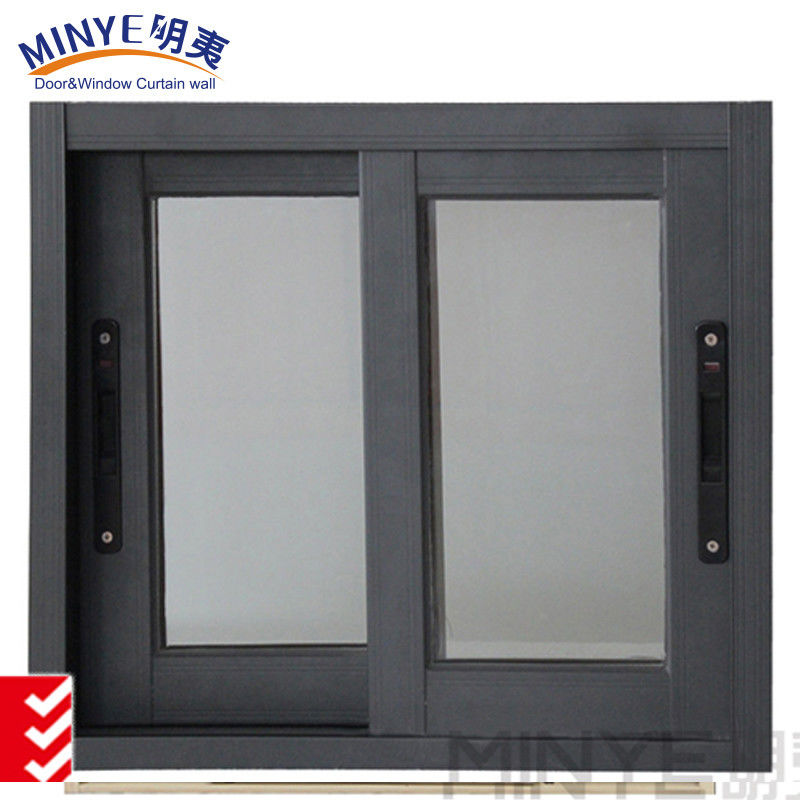 Aluminum Alloy Balcony Sliding Window with Customized Color Profile