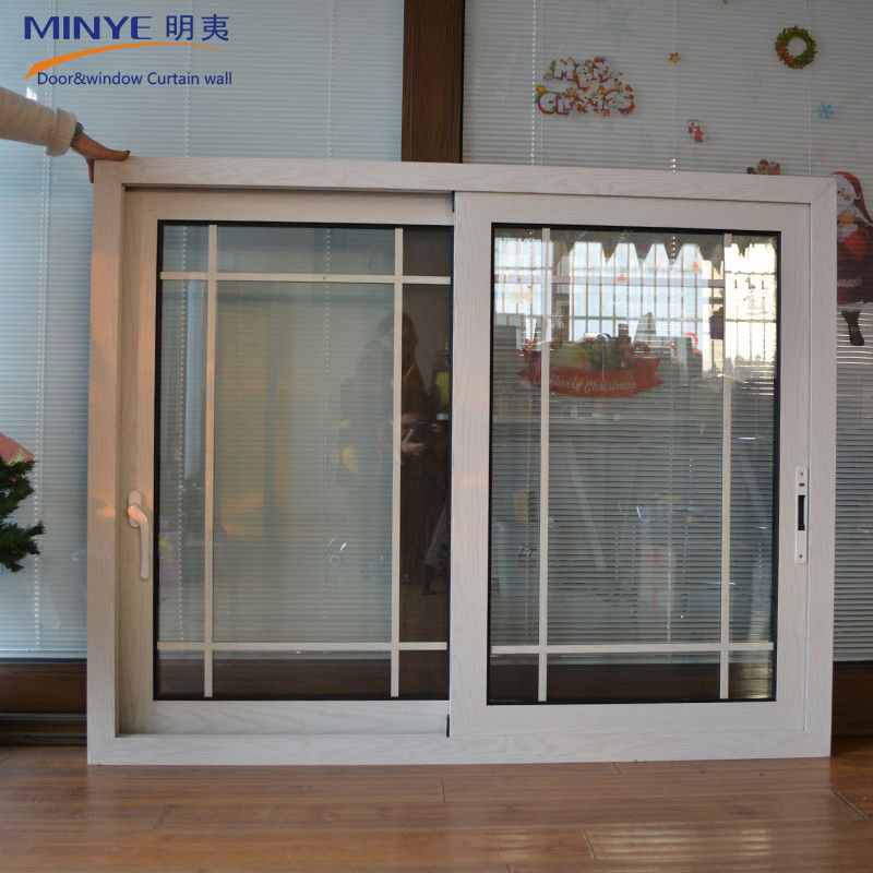 Customized Iron Window Grill Design with 1.4mm-2.0mm Profile Thickness and Grid ' Needs
