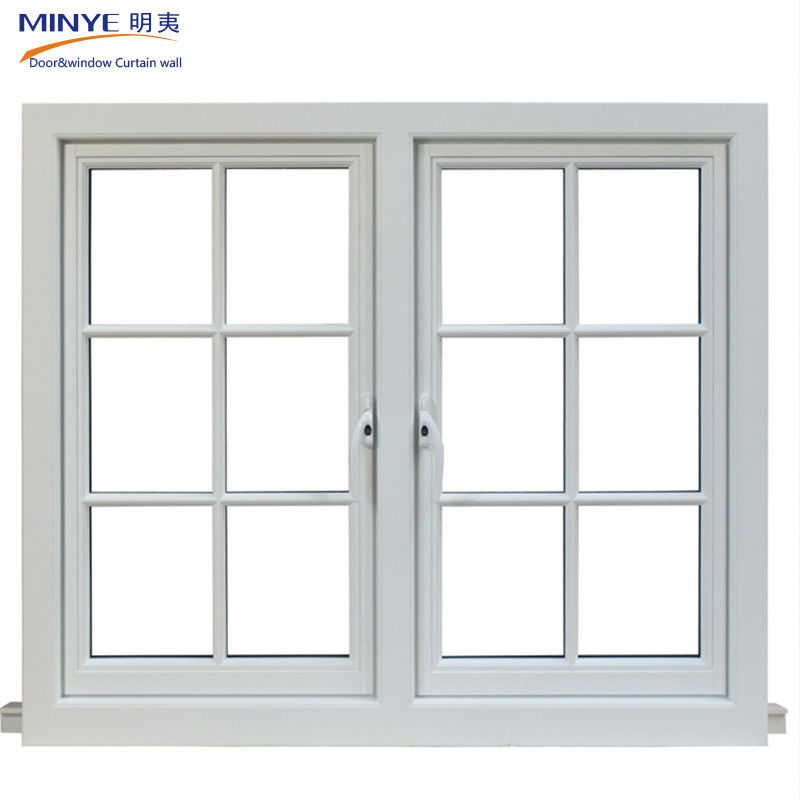 1.4mm Profile Thickness Anodized Modern Iron Window Grill Design for Aluminium Openable Windows