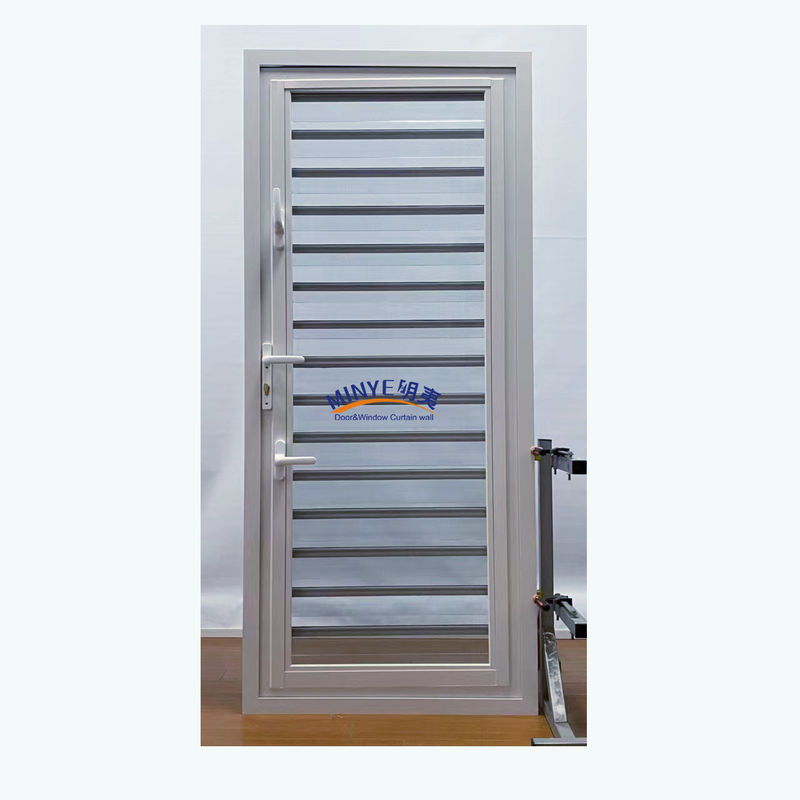 Exterior Storm Protection Aluminum Shutter Main Material Aluminum for Glass Door