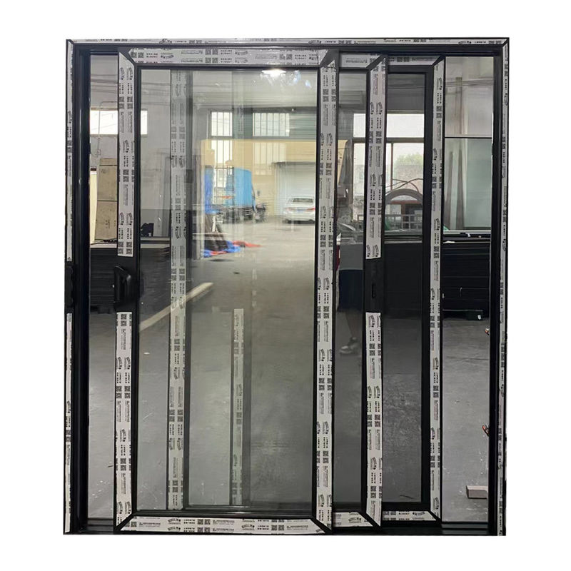 Double Glass Triple Glass Aluminium Sliding Doors Finished for Exterior Series Optional