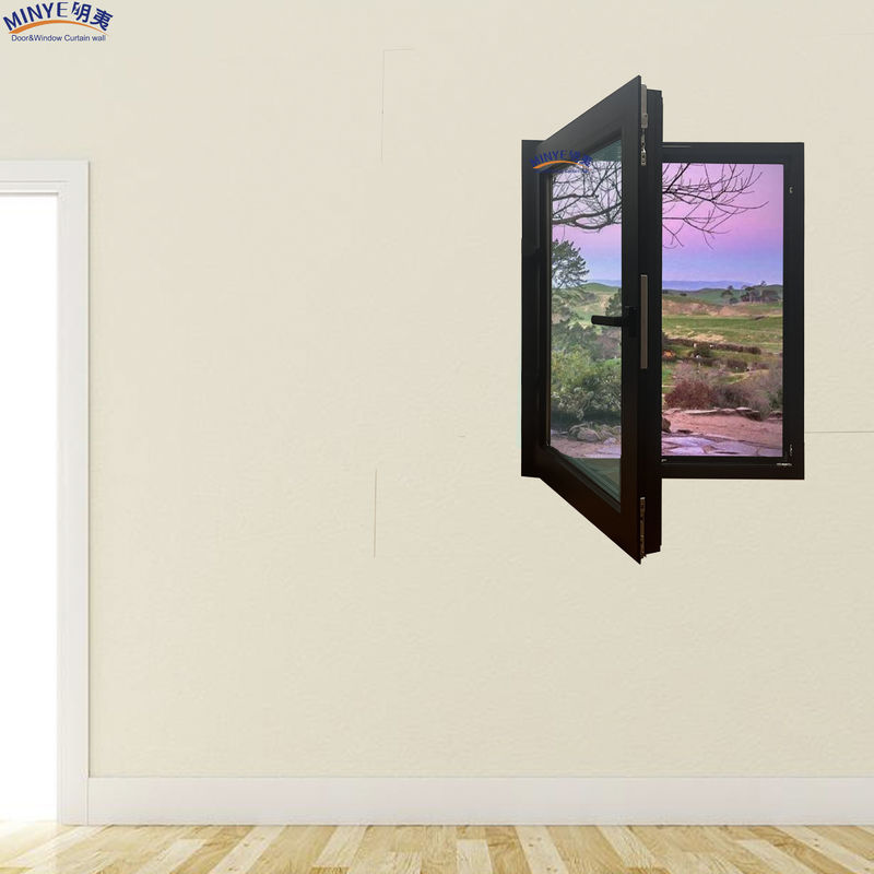 Two Way Open Tilt-turn Tilt And Turn Aluminium Window with American Silicon Sealant