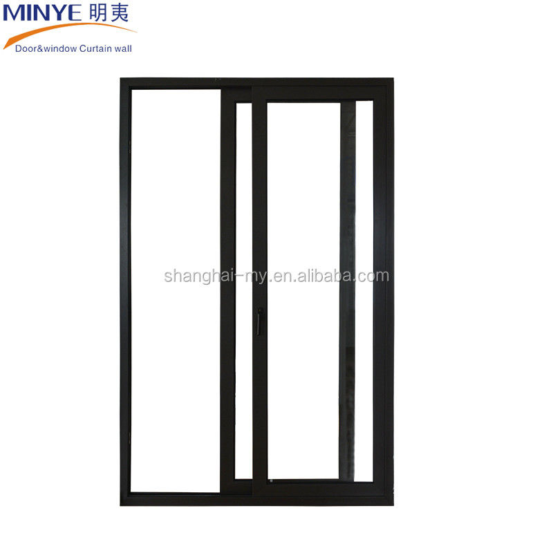 Aluminum Clad Wood 3 Panel Patio Doors with Low-E Tempered Glass Sliding Glass Door