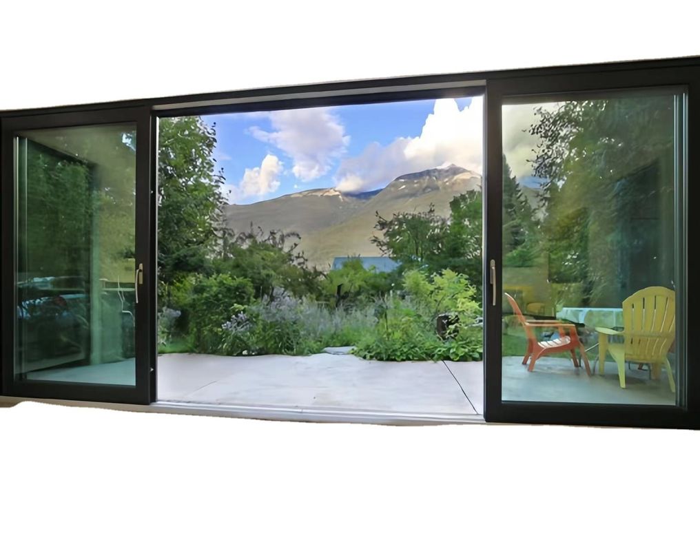 Sound and Heat Insulation Chinese Top Hardware Aluminum Sliding Doors for Apartments