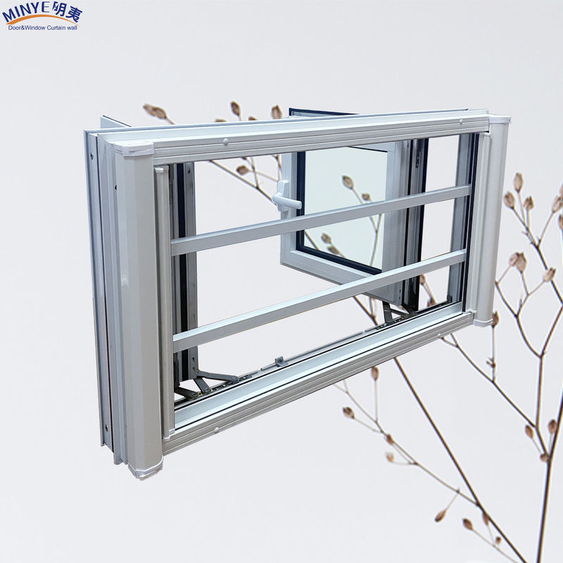Villa Modern Design Aluminum Alloy Casement Window with Thermal Break and Customized Color