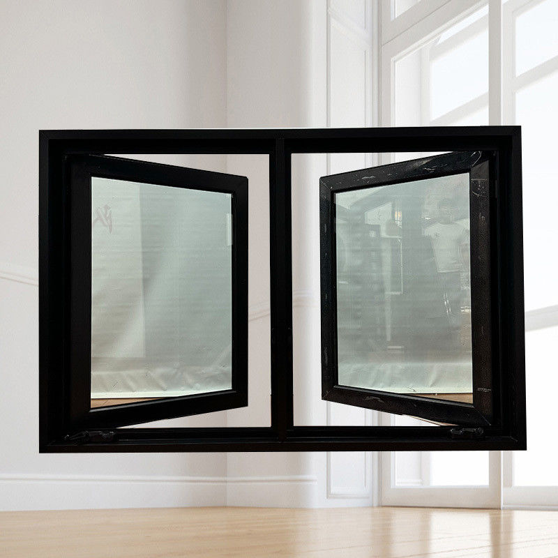 Customized Aluminum Casement Window with Good Corrosion Resistance and High Strength