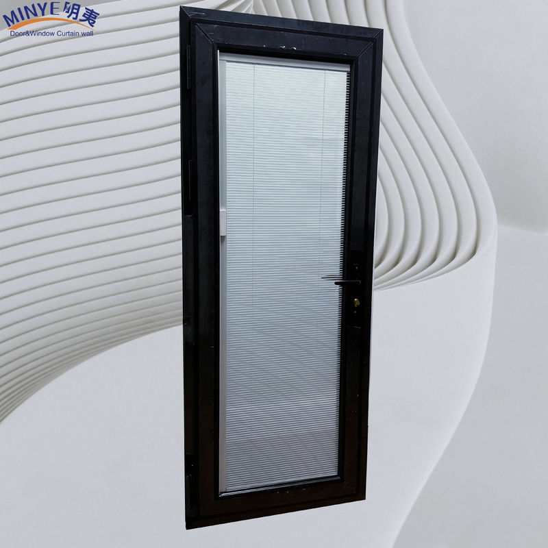 Good Sealing Customized Outdoor Thermal Break Aluminum Casement Door for High Strength